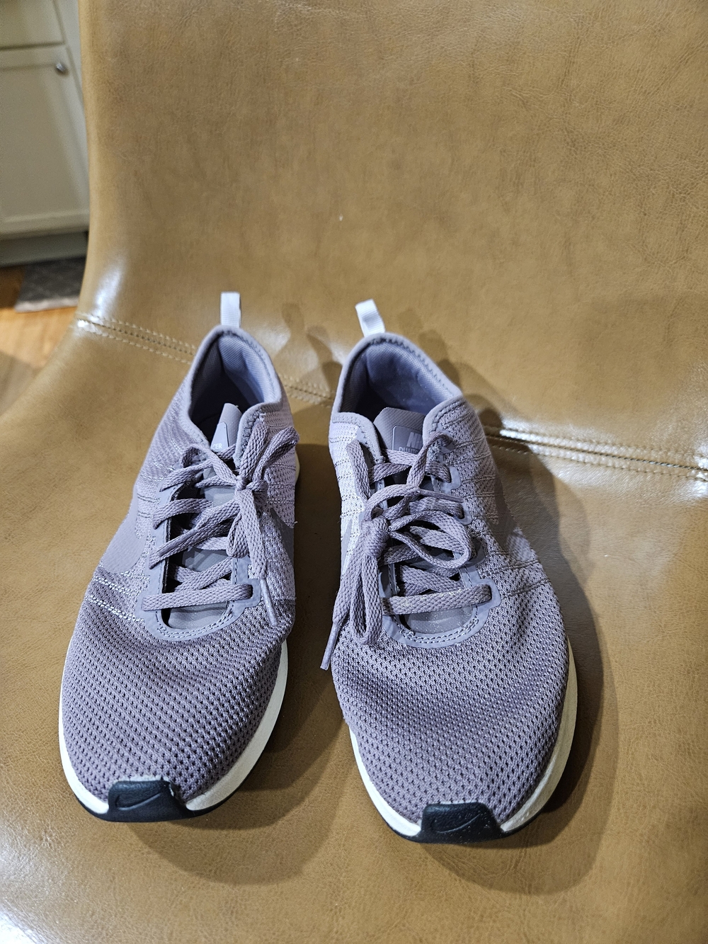 Nike Women’s Dualtone Racer Sneakers in Dusty Lavender
